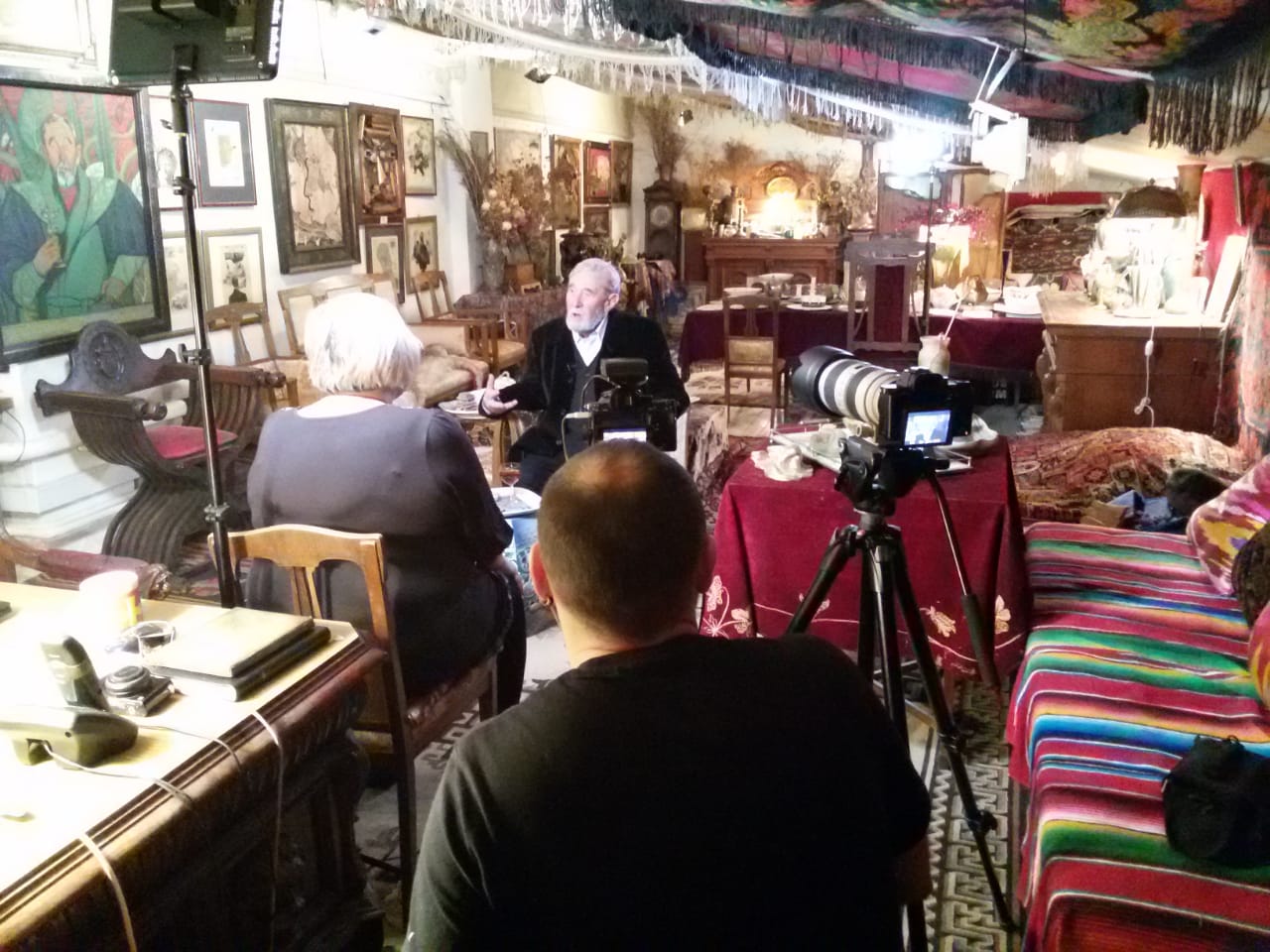 Filming Brusilovsky